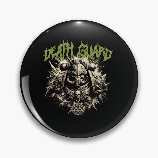 Item preview, Death Guards Metal Warhammer40k Logo  designed and sold by gawaruzwan.