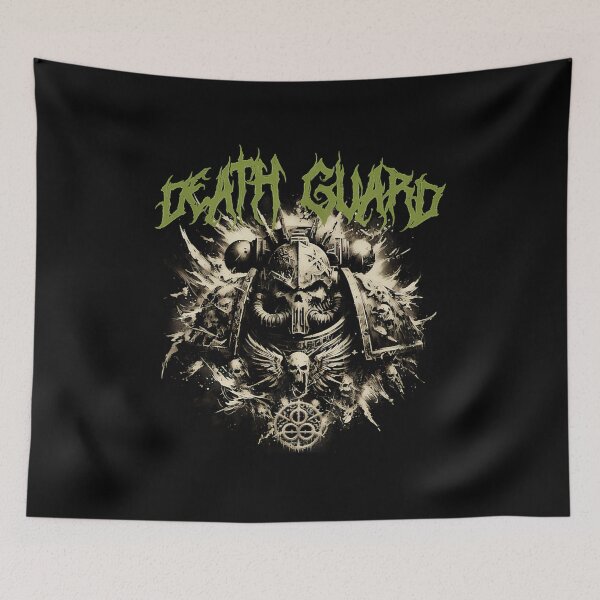 Item preview, Death Guards Metal Warhammer40k Logo  designed and sold by gawaruzwan.