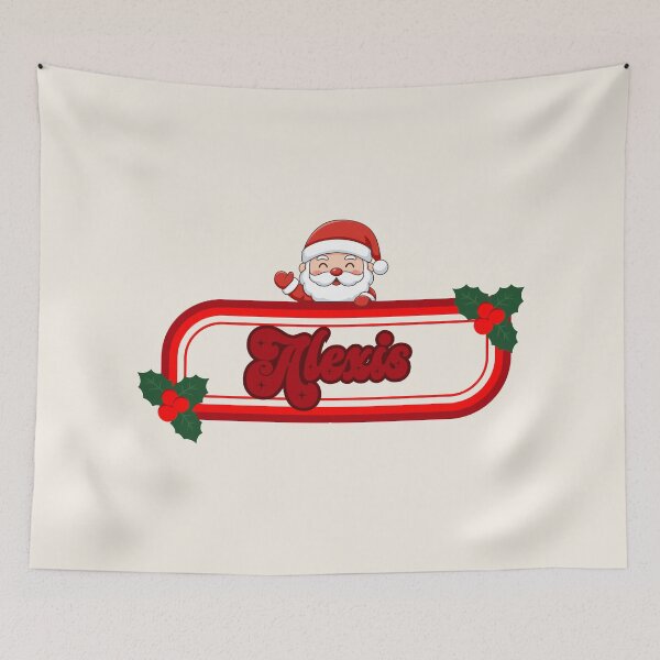 Item preview, Alexis and Santa Claus designed and sold by ArtCraftLab.