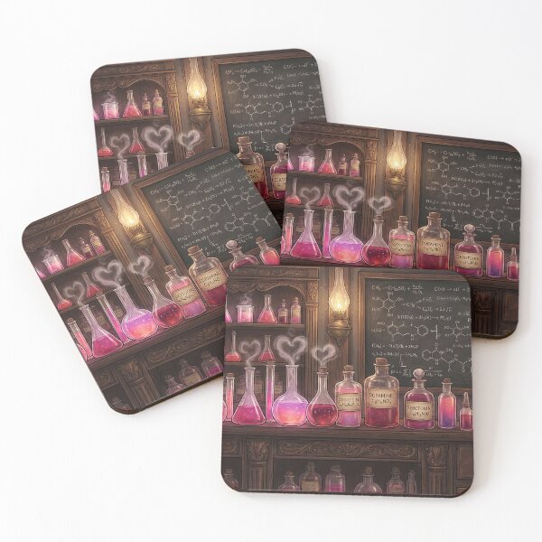 Item preview, The Chemistry of Love - Dark Academia Potion Shel designed and sold by SavinMercantile.