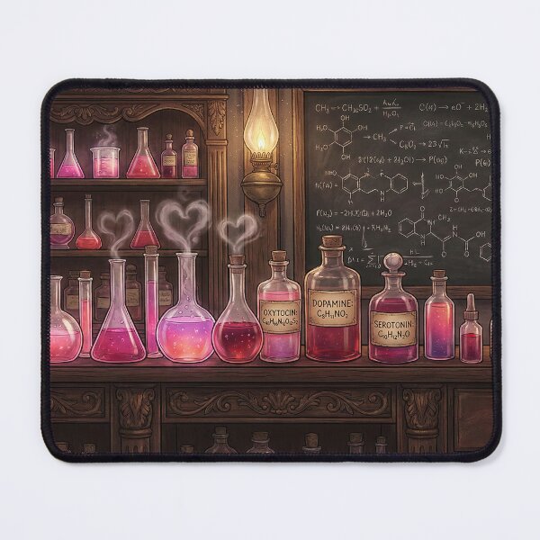 Item preview, The Chemistry of Love - Dark Academia Potion Shel designed and sold by SavinMercantile.