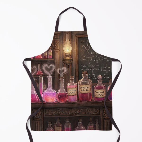 Item preview, The Chemistry of Love - Dark Academia Potion Shel designed and sold by SavinMercantile.