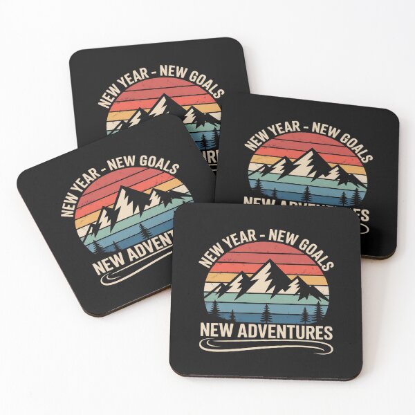 Item preview, New Year New Goals New Adventures Back To School  designed and sold by RsFilsingerArt.