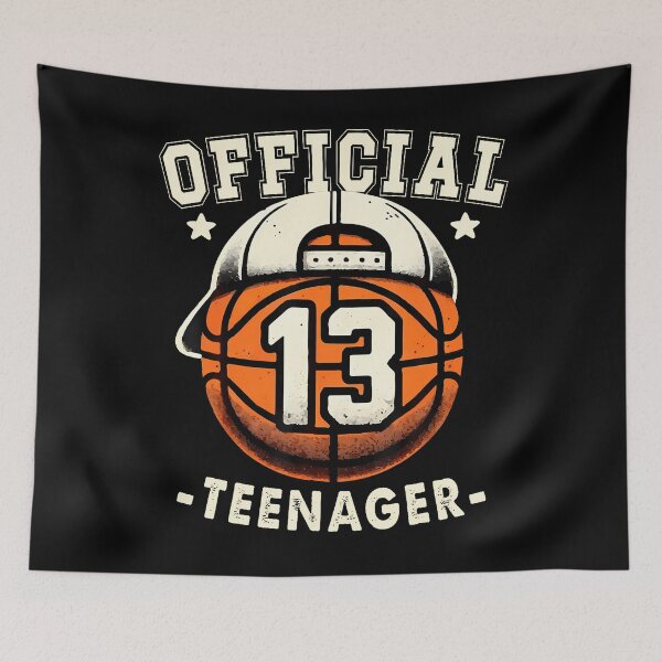 Item preview, Official Teenager 13Th Birthday 13 Year Boy Basketball Bday designed and sold by TysonLangosh.