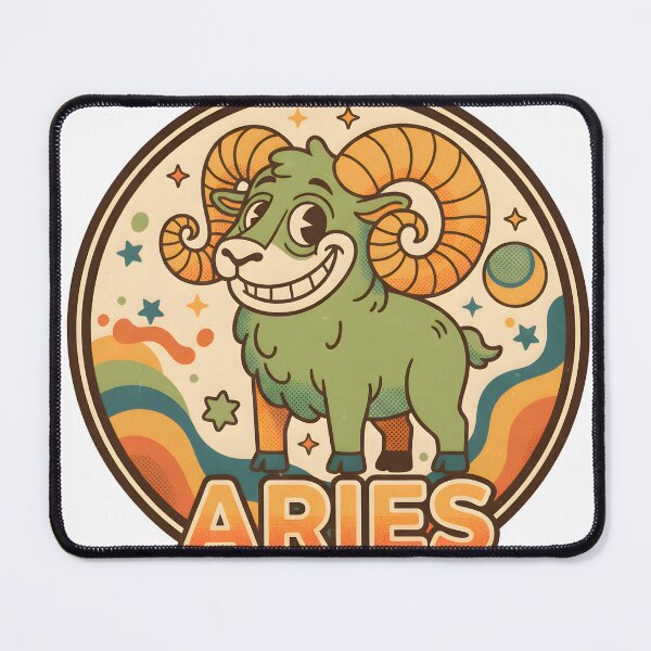 Item preview, Groovy Baran Znak Zodiaku ,Vintage Aries designed and sold by Artadria.