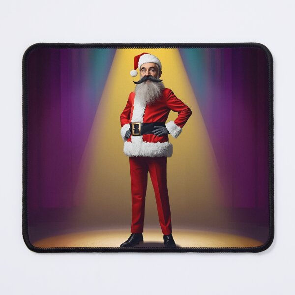 Item preview, Santa Claus is pretending....do you recognize who? designed and sold by Knock on my door.