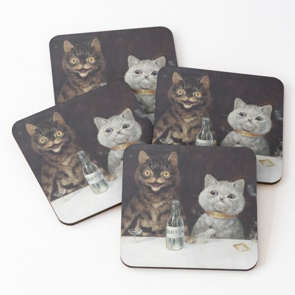 Item preview, Cats, Cigars, and Monocles by Louis Wain designed and sold by Grand Illusions.