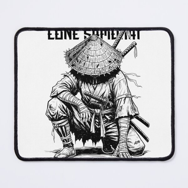 Item preview, Samurai solitario 孤高の侍 (Kokō no Samurai) – Caminando por su propio camino | Ronin Warrior Manga, Diseño Manga Genial, Samurái Japonés Genial designed and sold by Shigen16.