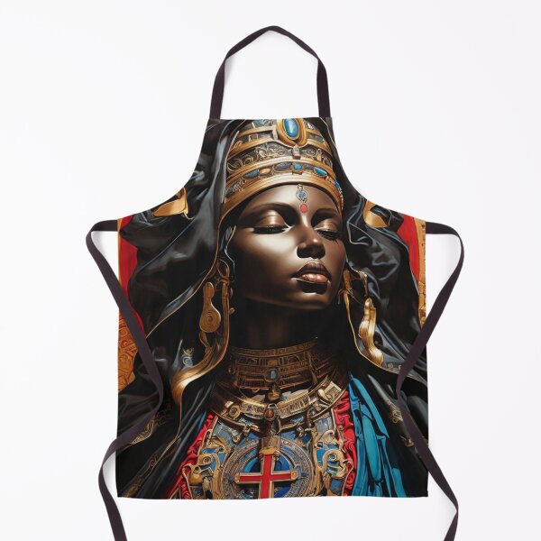 Item preview, Black Madonna; Ai Art; designed and sold by StickerApe.