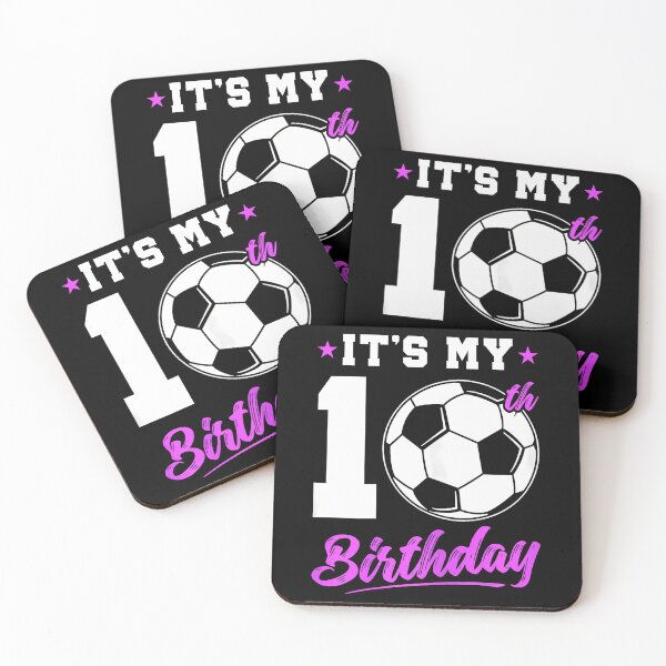 Item preview, 10 Years Old Girl 10Th Birthday Gift Soccer Birthday Girl designed and sold by TysonLangosh.