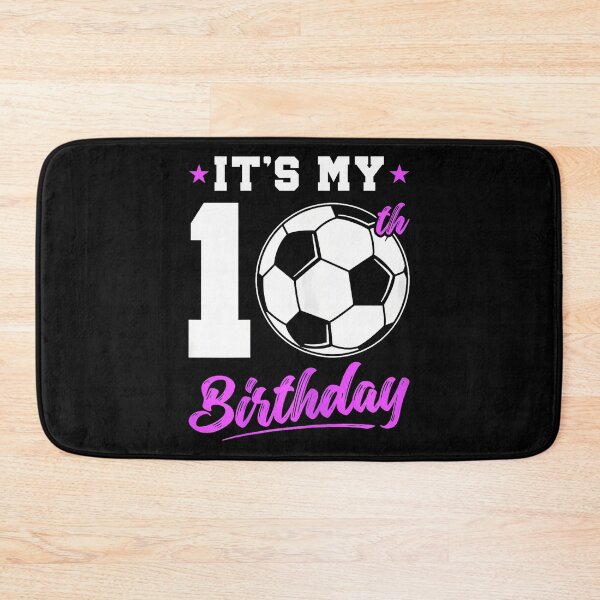 Item preview, 10 Years Old Girl 10Th Birthday Gift Soccer Birthday Girl designed and sold by TysonLangosh.