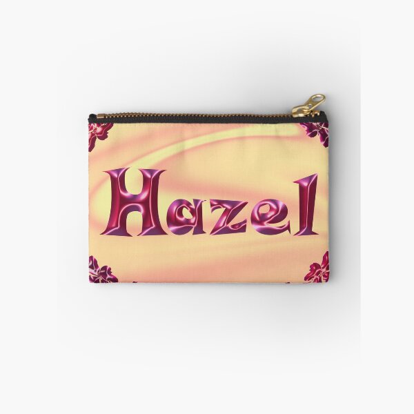 Item preview, Hazel Name Design – Satin Pink Glossy Font, Cute Shiny Lettering :) designed and sold by Myriel-Myriel.