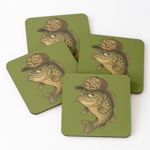 Item preview, Crappie Caricature  designed and sold by TJT-GRAPHIX.