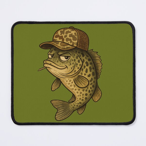 Item preview, Crappie Caricature  designed and sold by TJT-GRAPHIX.