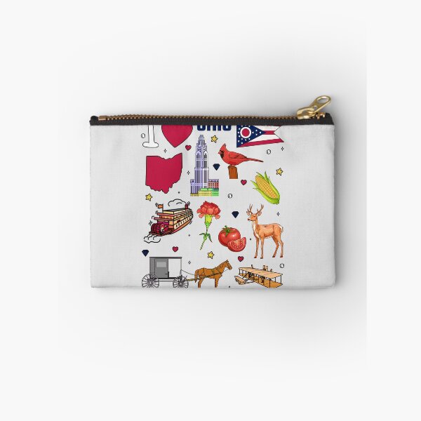 Item preview, Heart of Ohio, Vintage State Pride Collage - Buckeye Land Favorites designed and sold by mashmosh.