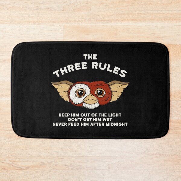 Item preview, Gremlins - The Three Rules  designed and sold by badgdeinged.