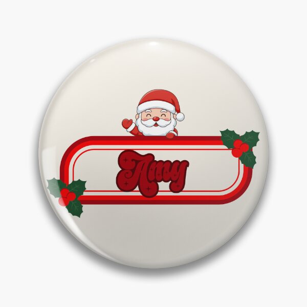 Item preview, Amy and Santa Claus designed and sold by ArtCraftLab.