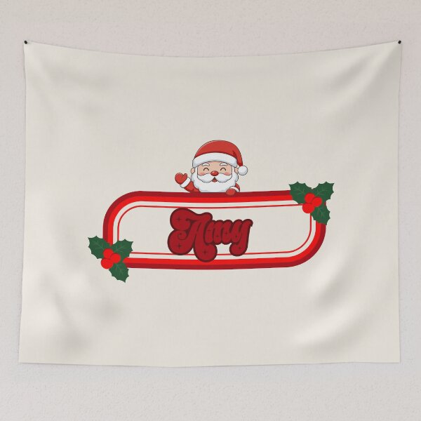 Item preview, Amy and Santa Claus designed and sold by ArtCraftLab.