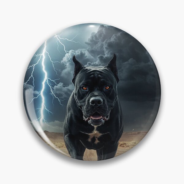 Item preview, Mysterious Dark Dog – Fantasy Creature Illustration designed and sold by Articooler.