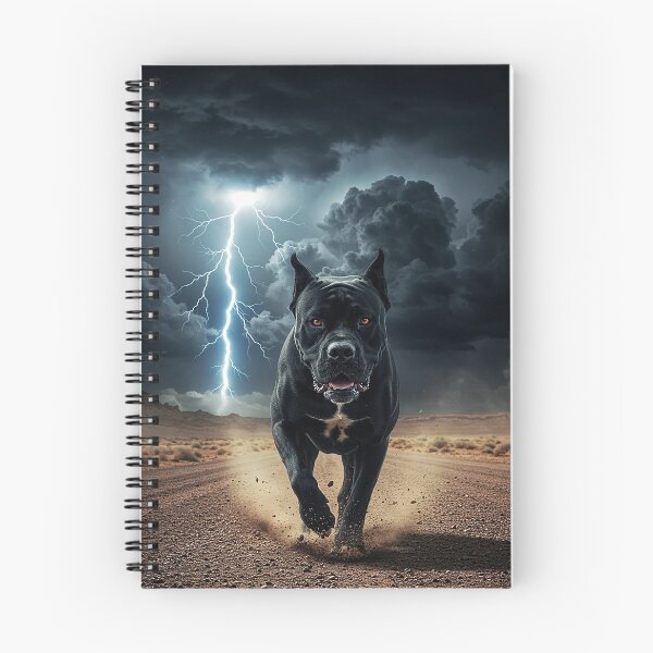 Item preview, Mysterious Dark Dog – Fantasy Creature Illustration designed and sold by Articooler.
