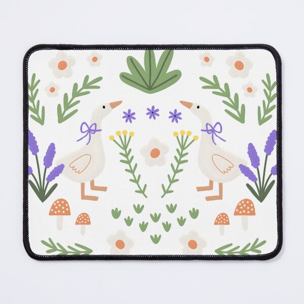 Item preview, Floral Easter Print with Geese designed and sold by SpencerReedDes.