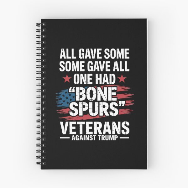 Item preview, Some Gave All One Had Bone Spurs Veterans Against Trump Long designed and sold by GamtosMintys.