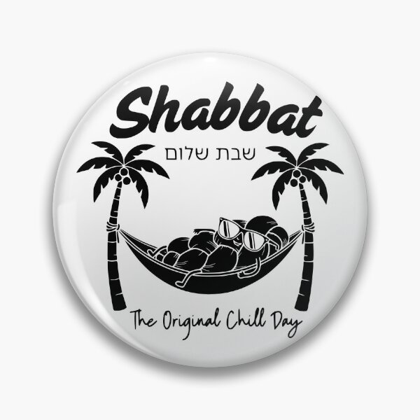 Item preview, Shabbat the Original Chill Day – Retro Mascot Challah Art Shabbat Shalom designed and sold by luvandsocial.