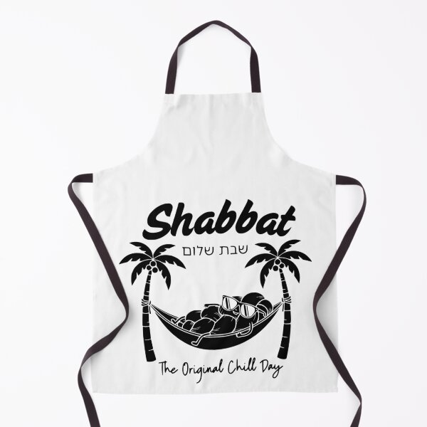 Item preview, Shabbat the Original Chill Day – Retro Mascot Challah Art Shabbat Shalom designed and sold by luvandsocial.