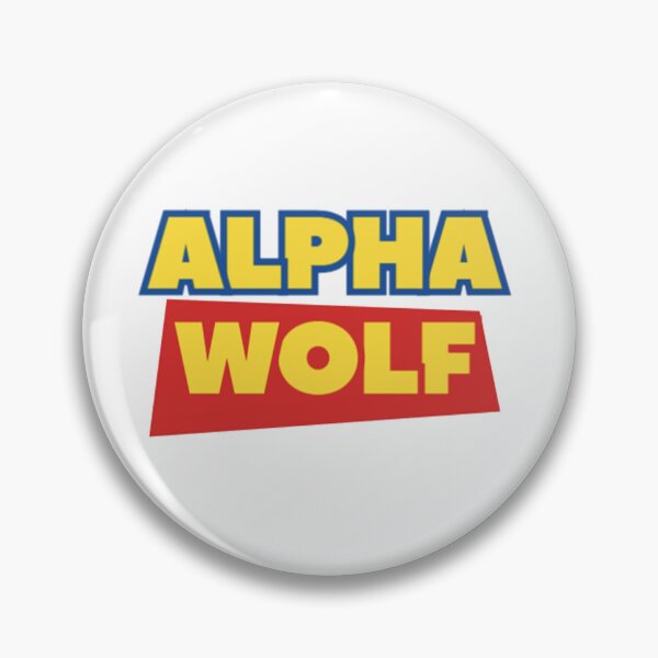 Item preview, Alpha Wolf - Band Sticker (Toy Story) designed and sold by Kev Prescott.
