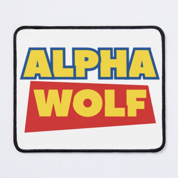 Item preview, Alpha Wolf - Band Sticker (Toy Story) designed and sold by Kev Prescott.