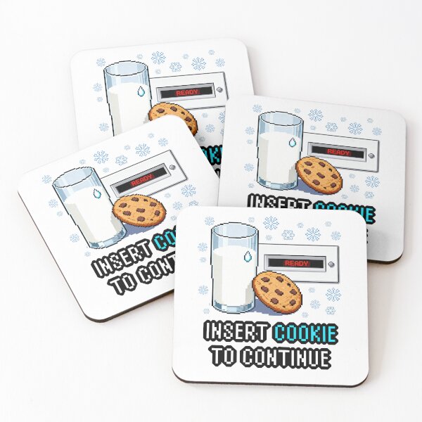 Item preview, Insert Cookie to Continue — Pixel Arcade Gag designed and sold by gstevensonart.