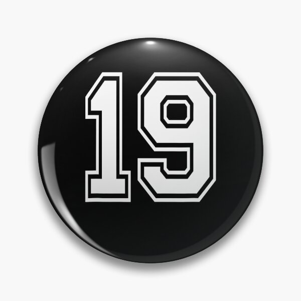 Item preview, Number 19 Birthday Gift Sports Player Team Numbered Jersey designed and sold by TysonLangosh.