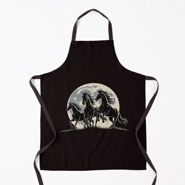 Item preview, Three Horse Moon – Retro 3 Horses Howling at the Moon Aesthetic designed and sold by Redgiant87x.