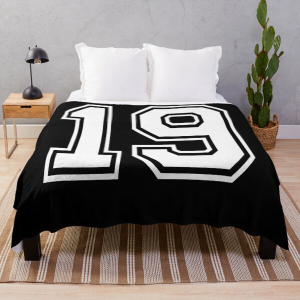 Item preview, Number 19 Birthday Gift Sports Player Team Numbered Jersey designed and sold by TysonLangosh.