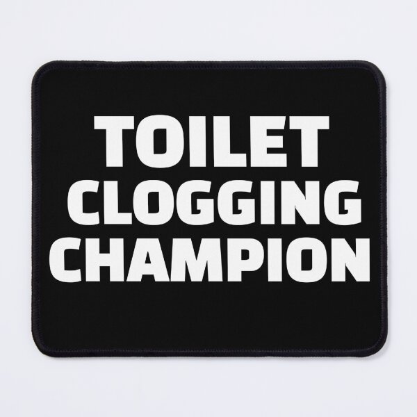 Item preview, Retro Bathroom Toilet Clogging Champ Meme Dad Poop Men Women designed and sold by BornBorn.