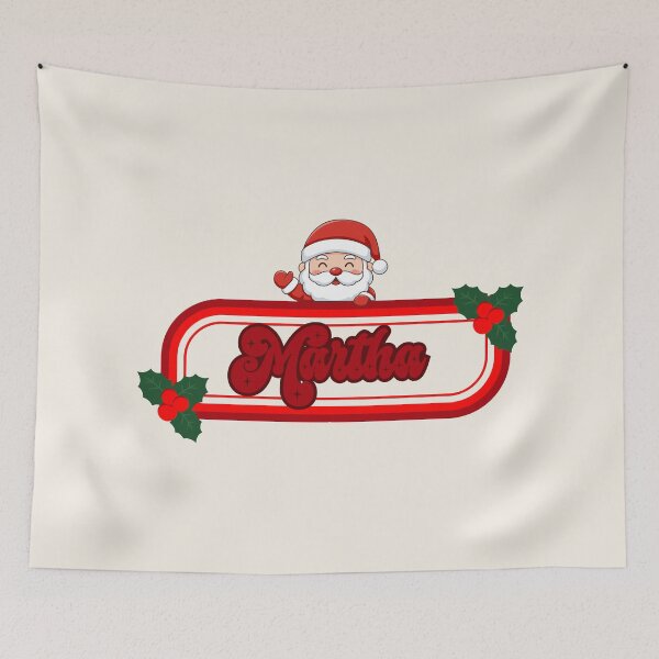 Item preview, Martha and Santa Claus designed and sold by ArtCraftLab.