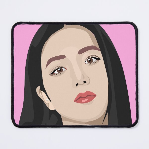 Item preview, Jisoo of BLACKPINK in a stunning vector digital portrait. designed and sold by Aome22.