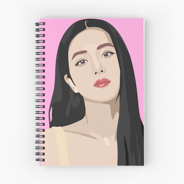 Item preview, Jisoo of BLACKPINK in a stunning vector digital portrait. designed and sold by Aome22.