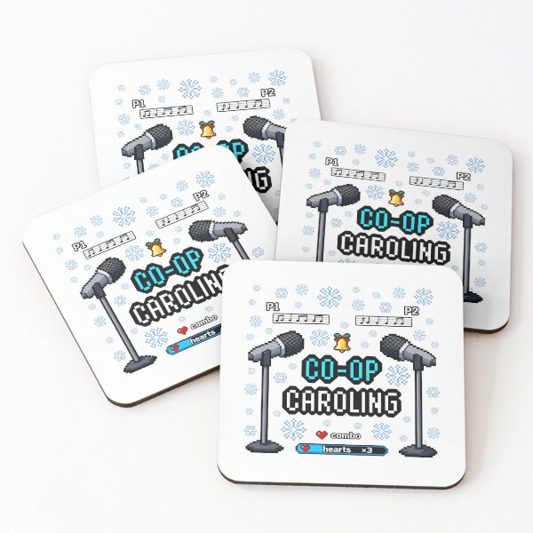 Item preview, Co‑Op Caroling — Pixel Duet HUD designed and sold by gstevensonart.