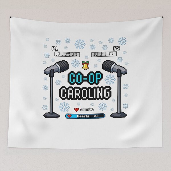 Item preview, Co‑Op Caroling — Pixel Duet HUD designed and sold by gstevensonart.