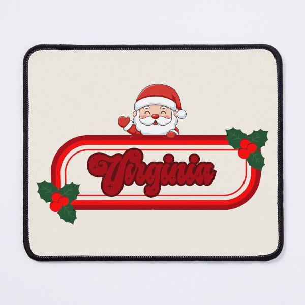Item preview, Virginia and Santa Claus designed and sold by ArtCraftLab.