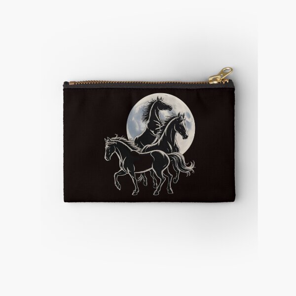 Item preview, Three Horse Moon – Dreamy 3 Horses Howling at the Moon Art designed and sold by Redgiant87x.