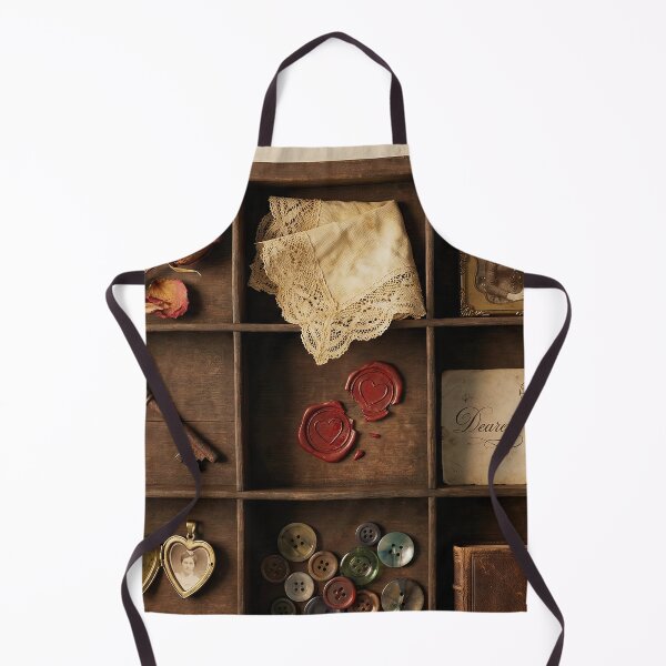 Item preview, Vintage Love Letters - Dark Academia Shadowbox designed and sold by SavinMercantile.
