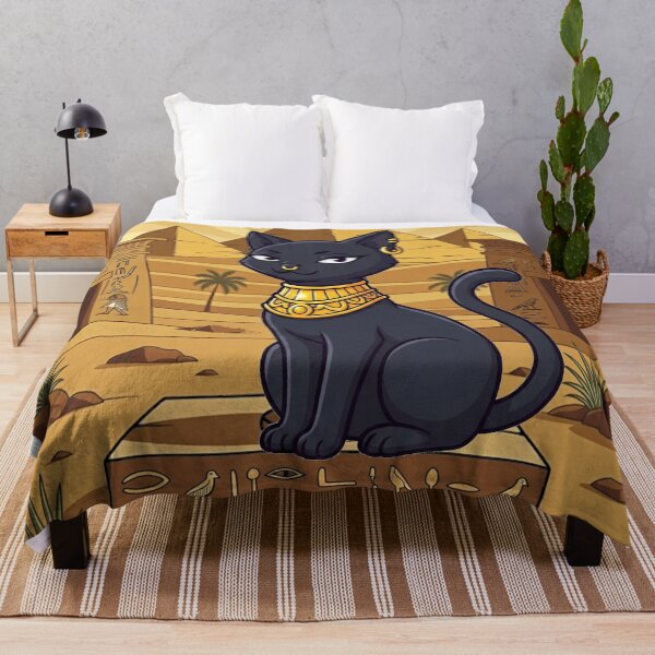 Item preview, Cute Cartoon Bastet Cat Figure Sticker designed and sold by Stickerna.