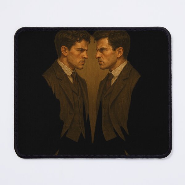 Item preview, Heated Rivalry Vintage Confrontation Aesthetic Art T-Shirt Design designed and sold by LatestDesign95.