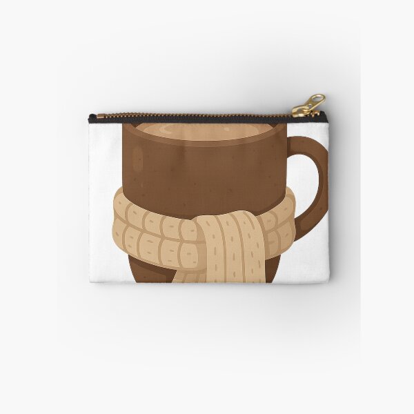 Item preview, Cozy Mug of Hot Cocoa with Scarf – Minimal Rustic Winter Scene designed and sold by Fernova.