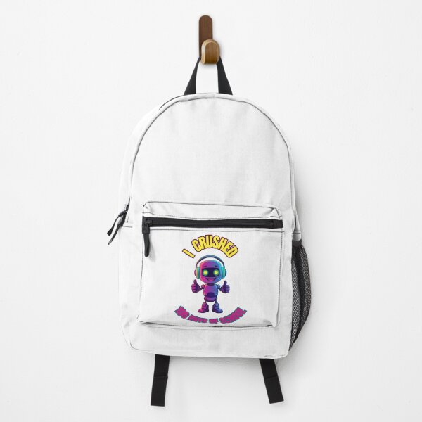 Item preview, I Crushed 100 Days of School Gamer Robot Star Eyes designed and sold by PanaddaArtStudio.