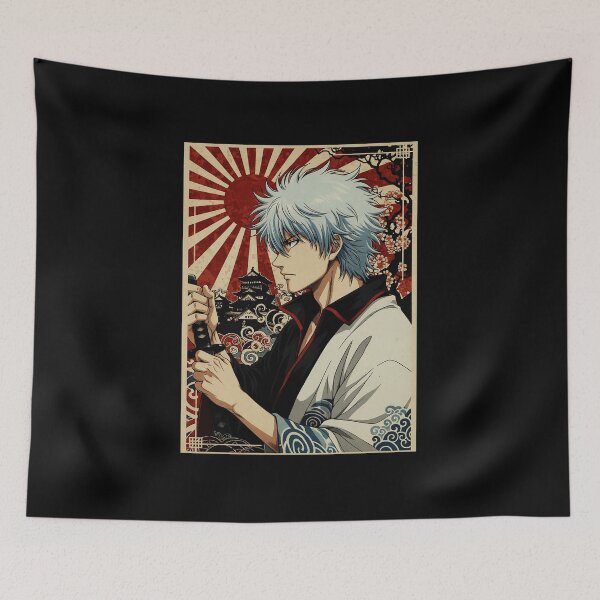 Item preview, Sakata Gintoki Traditional Japanese Design  designed and sold by aibiemegarbig.