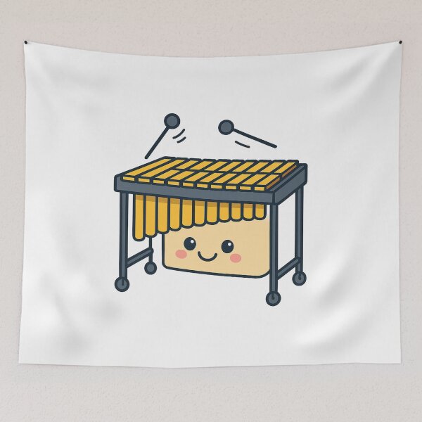 Item preview, Cute Vibraphone Illustration designed and sold by PopPizzazz.