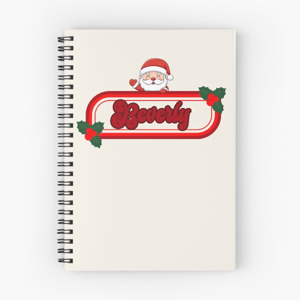 Item preview, Beverly and Santa Claus designed and sold by ArtCraftLab.
